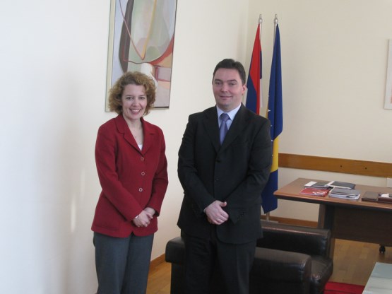 Predsjedavajući Doma naroda Staša Košarac razgovarao sa otpravnicom poslova Ambasade Velike Britanije u BiH